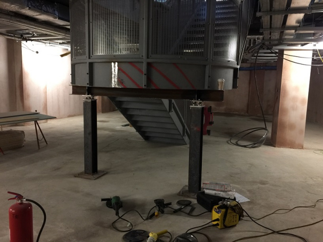 London university structural coded staircase welding repair
